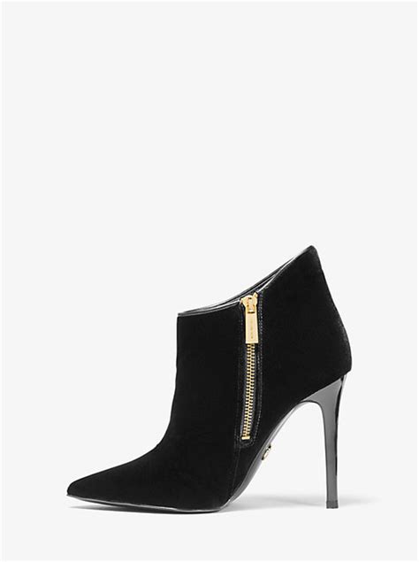 antonia bootie michael kors|Antonia Velvet Bootie .